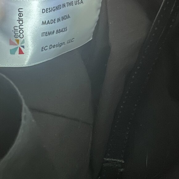 Erin Condren black leather bag - Picture 7 of 8